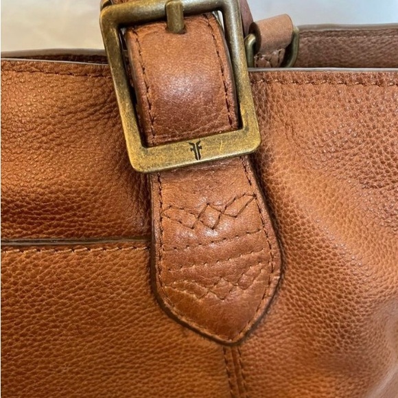 Frye Caelan  cognac satchel - Picture 9 of 13